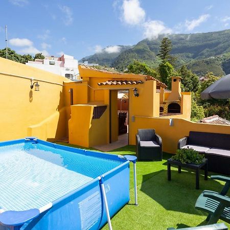 Canarian House With Views And Pool Los Realejos Exterior foto